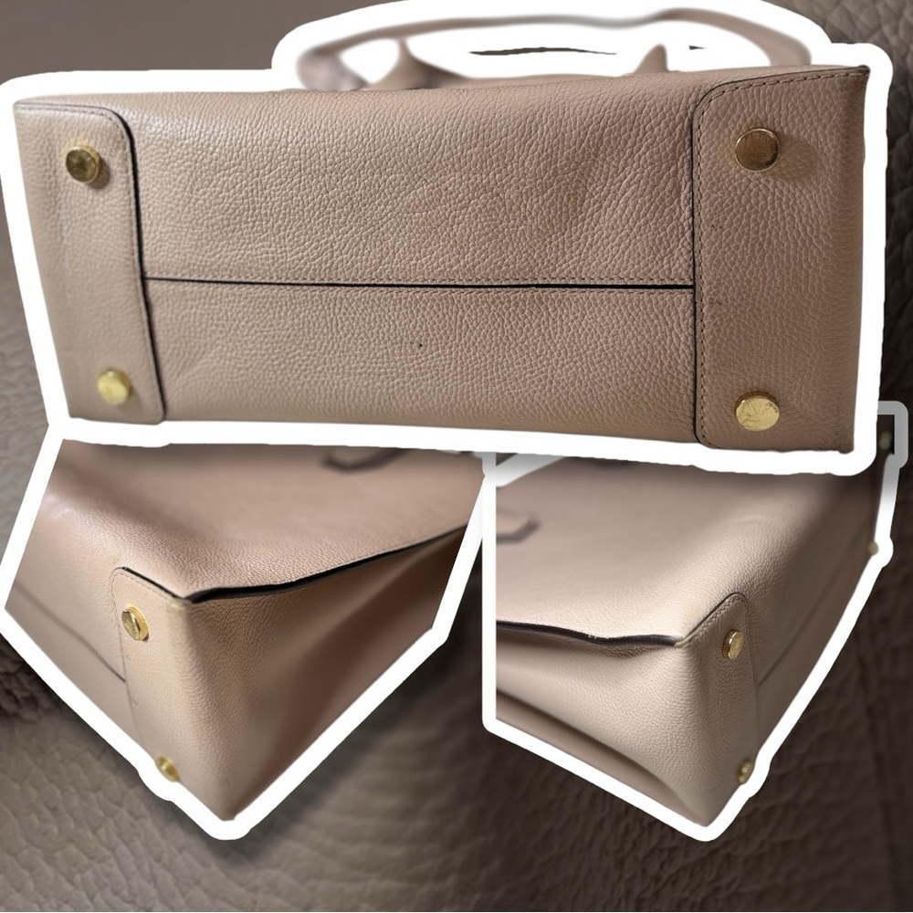 Michael Kors Tan Structured Leather Tote - Picture 5 of 10